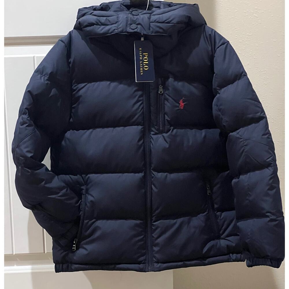 NWT❤️Polo Ralph Lauren kids Ripstop Puffer Jacket szL - Picture 3 of 12